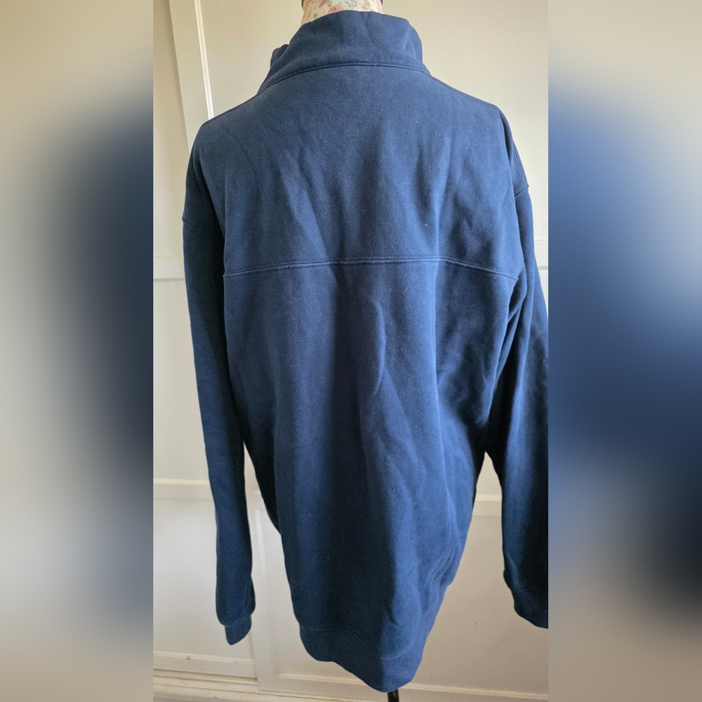 Columbia Navy Blue Pullover Sweatshirt Size XL - Picture 7 of 9
